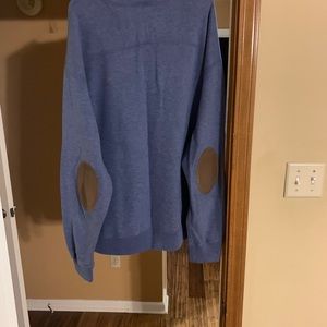 3/4 zip long sleeve sweater